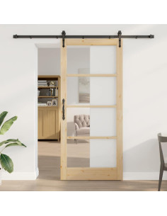 Porta scorrevole ORKDAL Naturale 93 x 211 cm