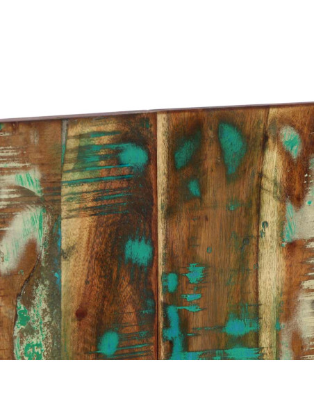 Testiera Multicolore 120 cm in Legno Massello Recupero