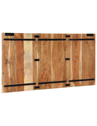 Testiera 160 cm in Legno Massello di Acacia