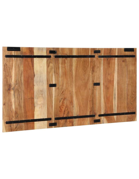 Testiera 160 cm in Legno Massello di Acacia