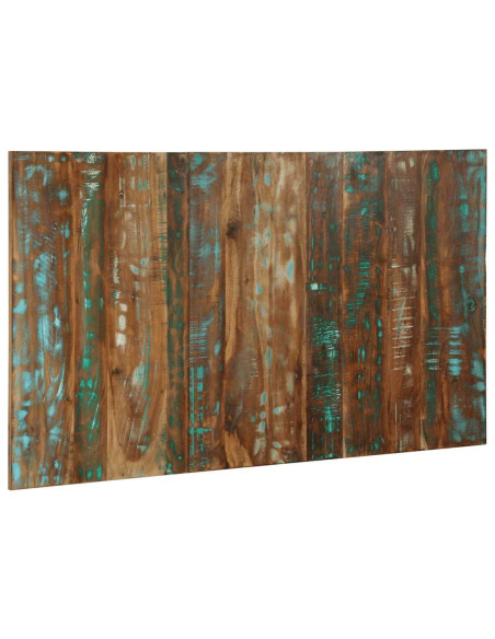 Testiera Multicolore 140 cm in Legno Massello Recupero