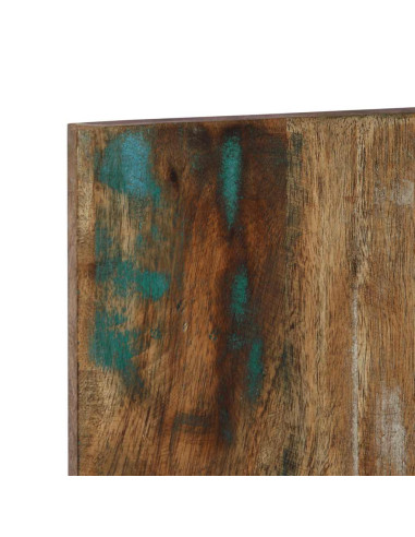 Testiera Multicolore 140 cm in Legno Massello Recupero