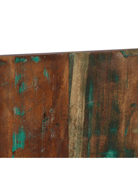 Testiera Multicolore 140 cm in Legno Massello Recupero