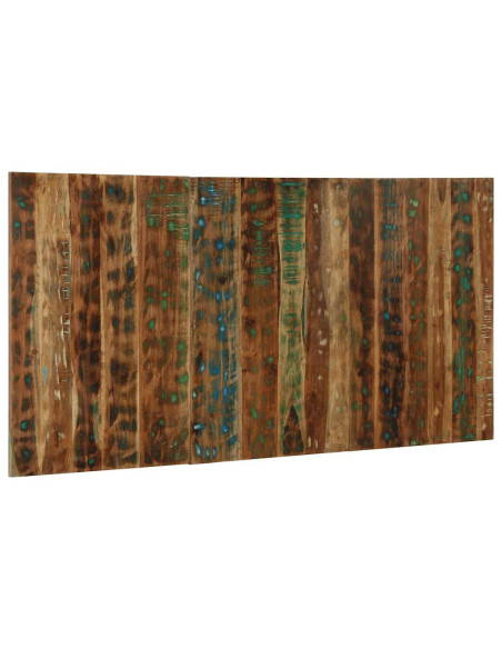 Testiera Multicolore 160 cm in Legno Massello Recupero