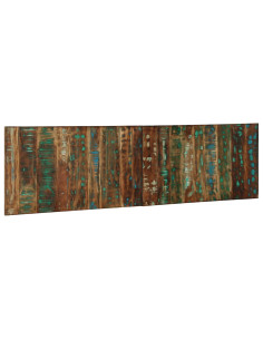 Testiera Multicolore 180 cm in Legno Massello Recupero