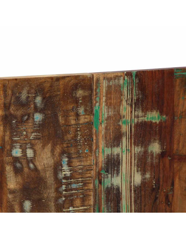 Testiera Multicolore 180 cm in Legno Massello Recupero