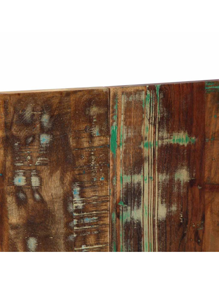 Testiera Multicolore 180 cm in Legno Massello Recupero