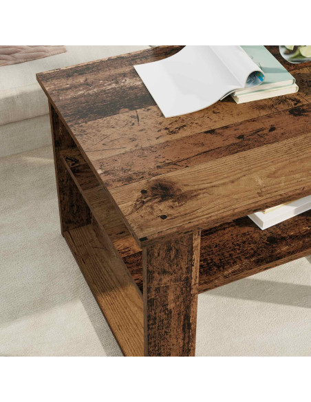 Tavolino da salotto Legno vecchio 64 x 54 x 44 cm