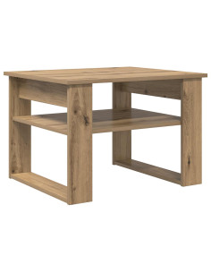 Tavolino da salotto Rovere artigianale 64 x 54 x 44 cm 2