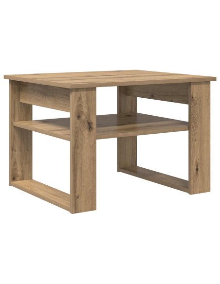 Tavolino da salotto Rovere artigianale 64 x 54 x 44 cm