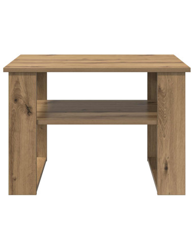 Tavolino da salotto Rovere artigianale 64 x 54 x 44 cm