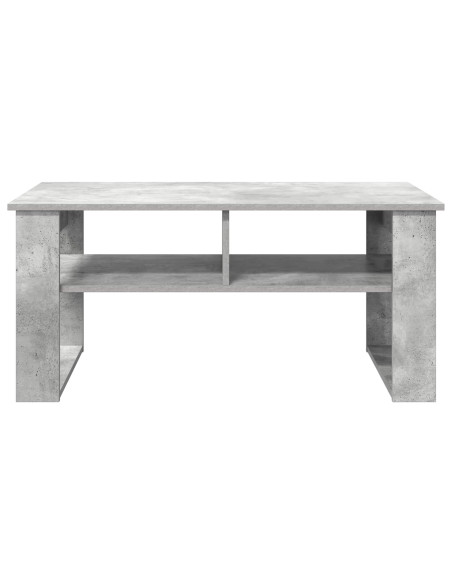 Tavolino da salotto Grigio cemento 96 x 54 x 44 cm