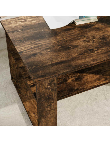 Tavolino da salotto Rovere fumé 96 x 54 x 44 cm