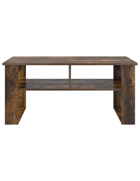 Tavolino da salotto Rovere fumé 96 x 54 x 44 cm