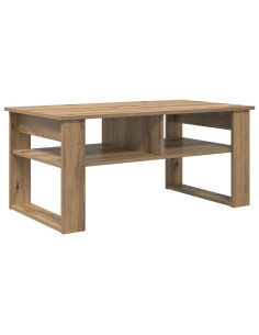 Tavolino da salotto Rovere artigianale 96 x 54 x 44 cm 2