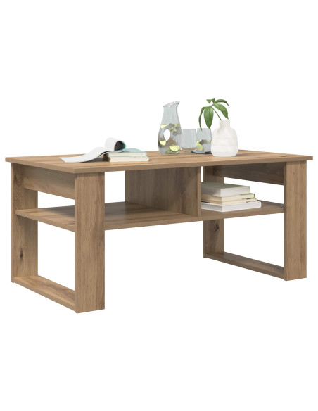 Tavolino da salotto Rovere artigianale 96 x 54 x 44 cm
