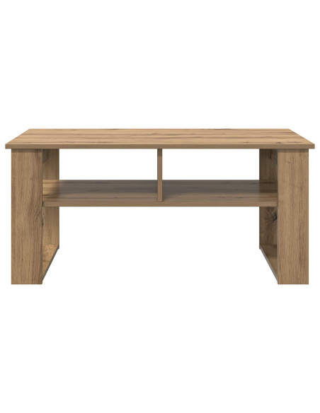 Tavolino da salotto Rovere artigianale 96 x 54 x 44 cm