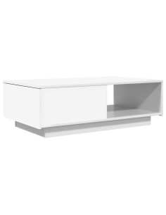 Tavolino da salotto Bianco 95 x 55 x 31 cm Legno multistrato 2