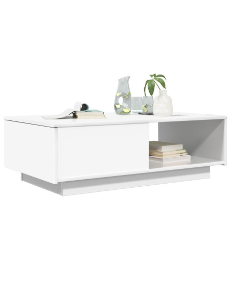Tavolino da salotto Bianco 95 x 55 x 31 cm Legno multistrato