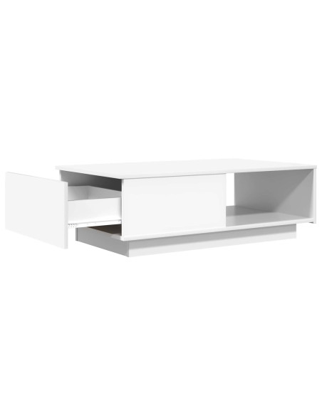 Tavolino da salotto Bianco 95 x 55 x 31 cm Legno multistrato
