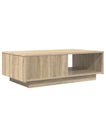 Tavolino da salotto con cassetto Rovere Sonoma 95 x 55 x 31 cm