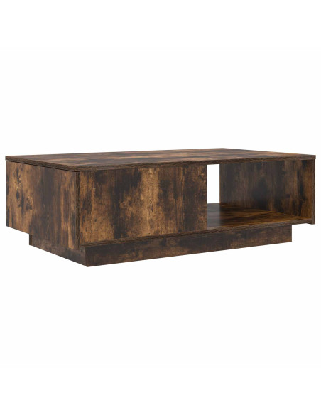 Tavolino da salotto con cassetto Rovere fumé 95 x 55 x 31 cm