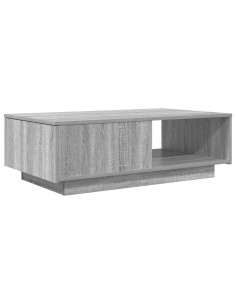 Tavolino da salotto con cassetto Grigio Sonoma 95 x 55 x 31 cm 2