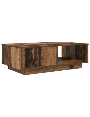 Tavolino da salotto con cassetto Legno vecchio 95 x 55 x 31 cm