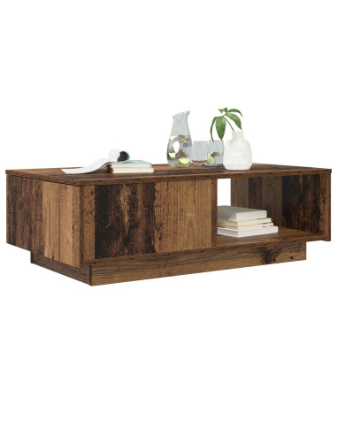 Tavolino da salotto con cassetto Legno vecchio 95 x 55 x 31 cm
