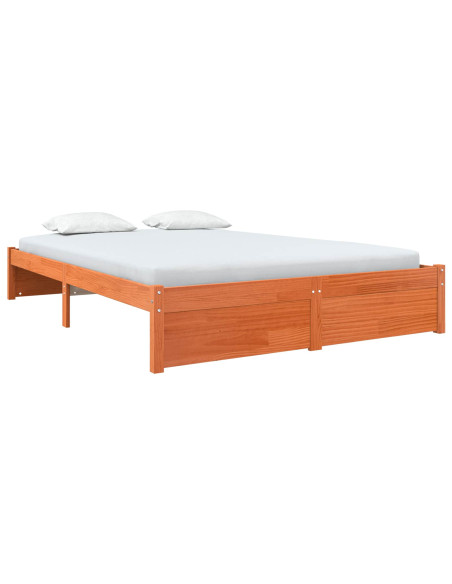 Struttura del letto Marrone cerato 150 x 200 cm
