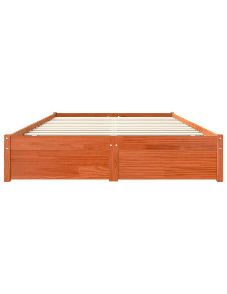 Struttura del letto Marrone cerato 150 x 200 cm