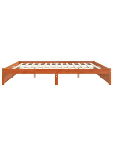 Struttura del letto Marrone cerato 150 x 200 cm