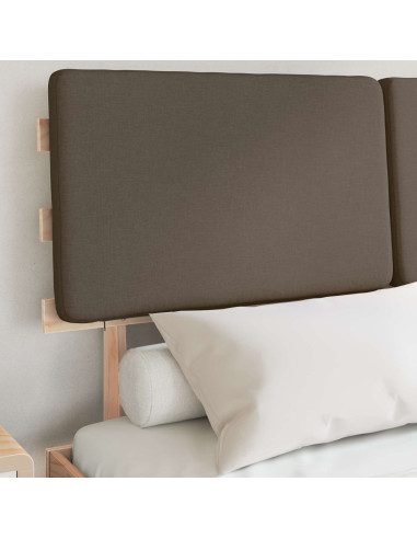 Letto con Testiera Rivestita Talpa 150 x 200 cm Pino massello