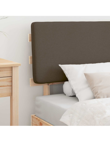 Letto con Testiera Rivestita Talpa 90 x 200 cm Pino massello