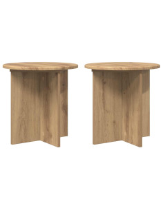 Supporto per piante 2 pcs Rovere Artigianale 40 x 40 x 40 cm