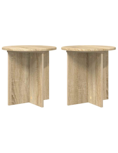 Supporto per piante 2 pcs Rovere Sonoma 40 x 40 x 40 cm