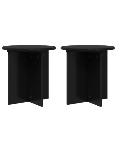 Supporto per piante 2 pcs Nero 40 x 40 x 40 cm