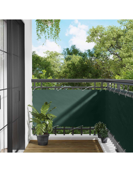 Schermo da balcone 75 x 200 cm Oxford alu rivestito in PU