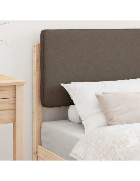 Letto con Testiera Rivestita Talpa 90 x 200 cm Pino massello