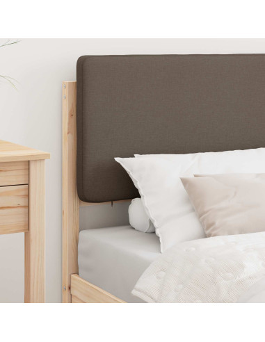 Letto con Testiera Rivestita Talpa 80 x 200 cm Pino massello