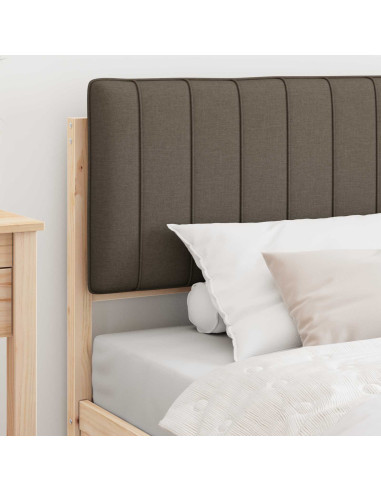 Letto con Testiera Rivestita Talpa 100 x 200 cm Pino massello