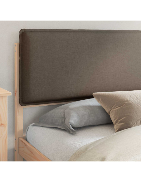 Letto con Testiera Rivestita Talpa 180 x 200 cm Pino massello