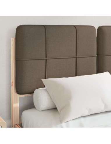 Letto con Testiera Rivestita Talpa 120 x 200 cm Pino massello