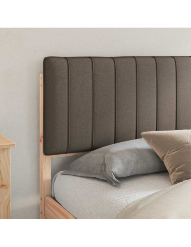 Letto con Testiera Rivestita Talpa 180 x 200 cm Pino massello