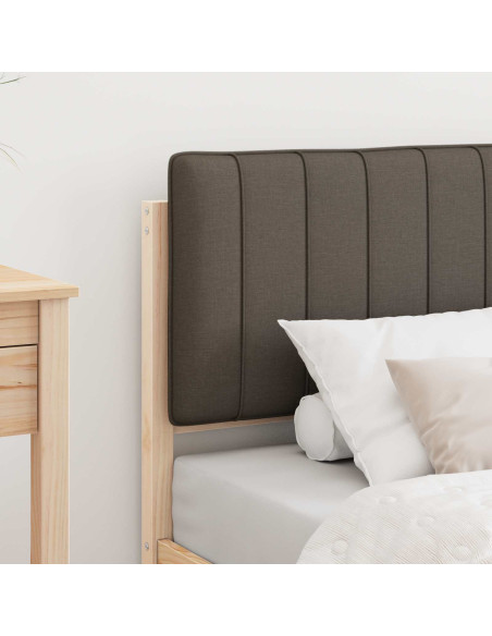 Letto con Testiera Rivestita Talpa 80 x 200 cm Pino massello
