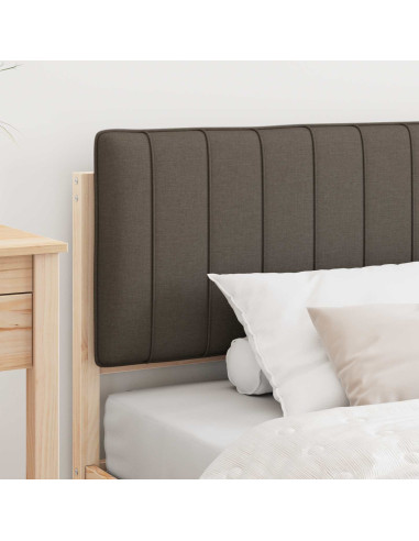 Letto con Testiera Rivestita Talpa 90 x 190 cm Pino massello