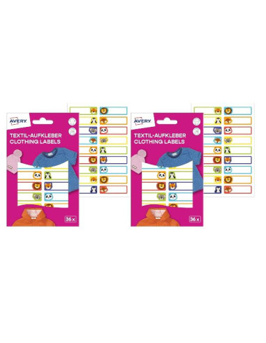 CF18 ETICHETTE PER TESSUTI -ANIMALI