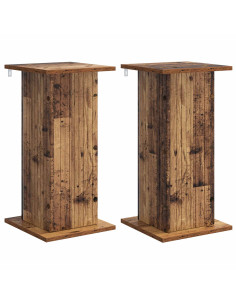 Supporto per piante 2 pcs Legno antico 30,5 x 30 x 60,5 cm