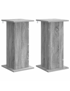 Supporto per piante 2 pcs Grigio Sonoma 30,5 x 30 x 60,5 cm