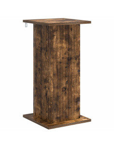 Supporto per piante Rovere Fumo 30,5 x 30 x 60,5 cm